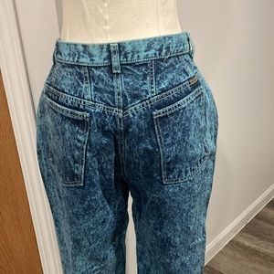 vintage 80’s Gitano high waisted blue acid mom jeans 12S